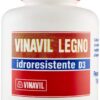 Vinavil Legno Idroresistente D3 barattolo 1 kg, Bianco - UHU BOSTIK D0649