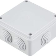 Cassetta di derivazione IP55 100x100x50 mm, con passacavi - ELETTROCANALI EC400C4