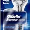 Gillette, Sensor Excel, Rasoio con manico - CFG GI30