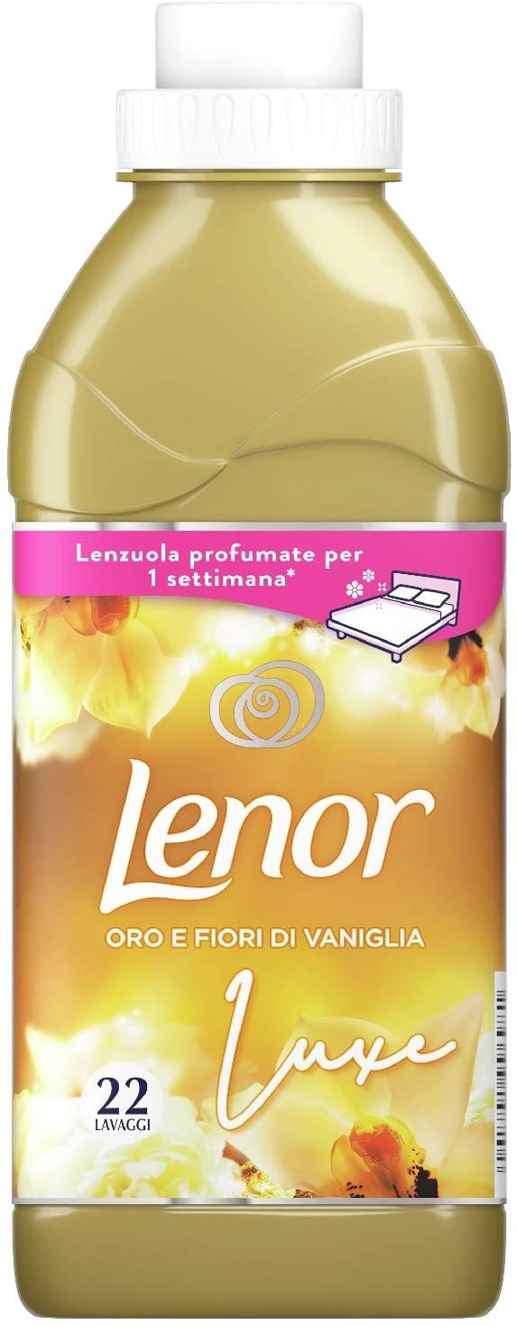 Lenor Ammorbidente Concentrato Lavatrice, 22 Lavaggi, Oro e Fiori di Vaniglia - CFG PG152
