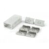 Profilo in alluminio grezzo con copertura in PC opaca piana, 2m (2 PEZZI) - ALPHA ELETTRONICA JO380/088-12K