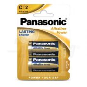 Panasonic Pila Alcalina C - 1,5V - ALPHA ELETTRONICA PAP-LR14AP/2BP