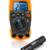 Kit Multimetro IRONMETER TRMS Indistruttibile con torcia a LED integrata + Minilite Torcia - HT ITALIA HA000761