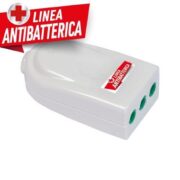 Presa P11 Smontabile Easy Bianca, Linea Antibatterica - FANTON 82560AB
