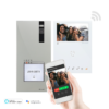 Kit Videocitofono Monofamiliare Quadra e Mini, Vivavoce Wi-fi, 2 Fili - COMELIT 8451V
