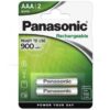 Panasonic Pila Ricaricabile AAA 900mAh Blister 2 pezzi - ALPHA ELETTRONICA BMP-HHR-4XXE/2BC