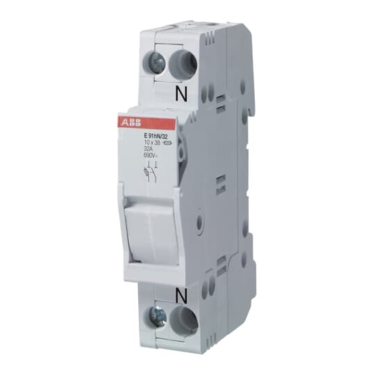 Sezionatore Portafusibile E91HN/32, 1P+N, 32A 10,3X38 - ABB M200913