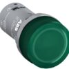 Lampada spia con LED integrato VERDE, 110-130Vc.a. - ABB CL2513G
