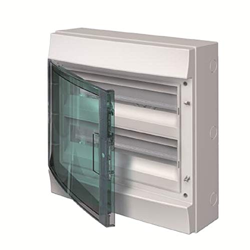 Centralino Mistral65 36 Moduli, Porta Trasparente, 2F, IP65 - ABB 65P18X22