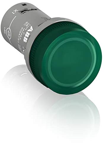 Lampada spia con LED integrato VERDE, 24Vc.a./c.c. - ABB CL2502G