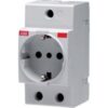 Presa Schuko + T tipo M1173 2,5 moduli - ABB EA 944 7