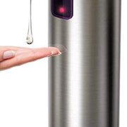 Dispenser Sapone Automatico, Acciaio Inossidabile, Sensore Movimento infrarossi, Base Impermeabile, Interruttore Regolabile, Bagno, Cucine, Hotel, Ristorante - ARNOCANALI PDCL