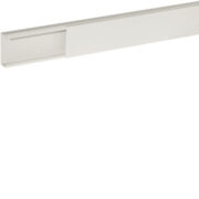 TMC 50/1x20 W Minicanalina Monoscomparto con coperchio standard, bianco (2 METRI) - BOCCHIOTTI B00623