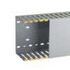T1-N 150x100 G Canaletta con coestruso morbido modulo 20 feritoia 8, Bianco (2 METRI) - BOCCHIOTTI B00836