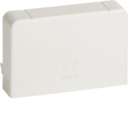 Lan 60x40 W Terminale per canali linee TA-N/TA-EN/TA-GN, Bianco - BOCCHIOTTI B02240