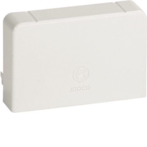 Lan 60x40 W Terminale per canali linee TA-N/TA-EN/TA-GN, Bianco - BOCCHIOTTI B02240