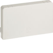 LAN 100x60 W Terminale per canali linee TA-N/TA-EN/TA-GN, bianco - BOCCHIOTTI B02252