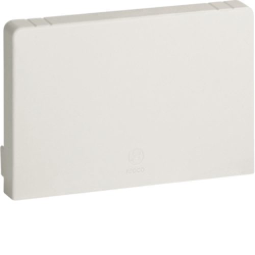 LAN 120x80 W Terminale per canali linee TA-N/TA-EN/TA-GN, Bianco - BOCCHIOTTI B02262