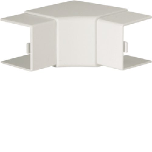 NIAV 40x40 W Angolo interno per canali linee TA-EN, Bianco - BOCCHIOTTI B02457