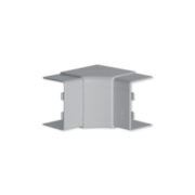 NIAV 60x40 G Angolo Interno per canali linee TA-N/TA-EN/TA-GN, Grigio - BOCCHIOTTI B02460