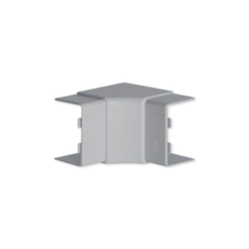 NIAV 60x40 G Angolo Interno per canali linee TA-N/TA-EN/TA-GN, Grigio - BOCCHIOTTI B02460