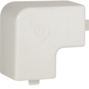 NPAN 25x30 W Angolo Piano per canali linee TA-EN, Bianco - BOCCHIOTTI B02487