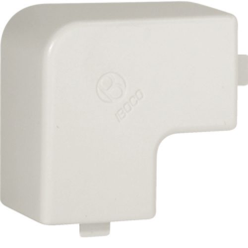 NPAN 25x30 W Angolo Piano per canali linee TA-EN, Bianco - BOCCHIOTTI B02487