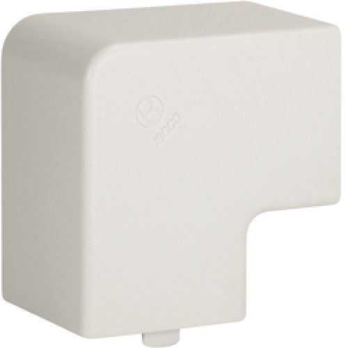 NPAN 60x40 W Angolo Piano per canali linee TA-N/TA-EN/TA-GN, Bianco - BOCCHIOTTI B02491