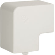 NPAN 60x60 W Angolo piano per canali linee TA-N/TA-EN/TA-GN, Bianco - BOCCHIOTTI B02499