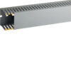 T1-EN 60x60 G Canalina con coestruso morbido modulo 10 feritoia 4, Grigio (2 ML) - BOCCHIOTTI B02583
