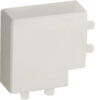APM 22x10 W Angolo Piano per minicanali TMC/TMU, Bianco - BOCCHIOTTI B03216