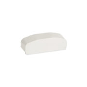 LCN W Terminale per canale cornice TCN, Bianco - BOCCHIOTTI B03279