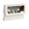SBNI 6 W Scatola Porta Apparecchi universale per canale TCN, Bianco - BOCCHIOTTI B03590