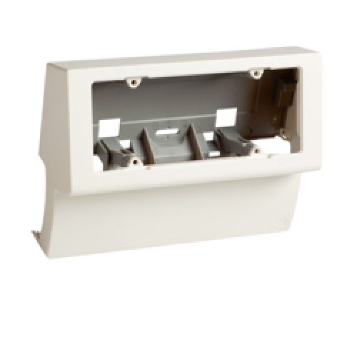 SBNI 6 W Scatola Porta Apparecchi universale per canale TCN, Bianco - BOCCHIOTTI B03590