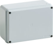 Cassetta di derivazione stagna da parete con viti metalliche, Grigio, IP56 03 VM - BOCCHIOTTI 04843