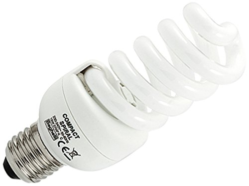 Lampada Fluorescente Spirale, 15W, 230V, E27, Luce Calda 2700K - BEGHELLI 50301