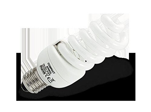 Lampada Compatta Spirale 15W 230V E27, Luce Naturale 4000K - BEGHELLI 50304
