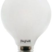 Lampada Globo 95 Opale Zafiro LED 6W E27 Luce Calda 2700K - BEGHELLI 56450