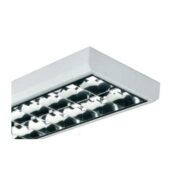 Plafoniera Lampada da incasso T8 Attacco G13 Incasso B IP65 - BEGHELLI 70001