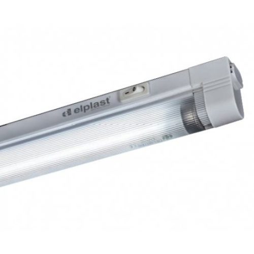 Reglette Slim T5 8W luce 4000k 35cm con interruttore - BEGHELLI 74001