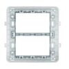 Matix Supporto a 3+3 moduli per scatola 506E per placche AM4826a - BTICINO 506SA