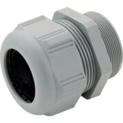 Pressacavo PSP in poliammide a serraggio meccanico con chiusura antivibrazione, completo di guarnizione interna Colore grigio RAL7001 Filetto PG29 Diametro cavi (min/max) 18-25mm - BTICINO 84316