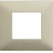 Placca 2 Moduli Matix, in tecnopolimero, Cenere - BTICINO AM4802BCN