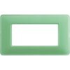 Placca 4 Moduli Matix, in Tecnopolimero, Tè Verde - BTICINO AM4804CVC