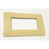 Placca 4 Moduli Matix, in Tecnopolimero, Sabbia - BTICINO AM4804SS