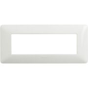 Placca 6 Moduli Matix, in Tecnopolimero, Bianco - BTICINO AM4806BBN