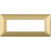 Placca 6 Moduli Matix, in Tecnopolimero, Gold - BTICINO AM4806MGL