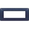 Placca 6 Moduli Matix, in Tecnopolimero, Blu Mercurio - BTICINO AM4806TBM