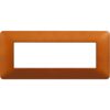 Placca 6 Moduli Matix, in Tecnopolimero, Rosso Terra - BTICINO AM4806TRT