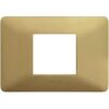 Placca 2 Moduli Centrati, Corda, Materiale tecnopolimero - BTICINO AM4819BCD